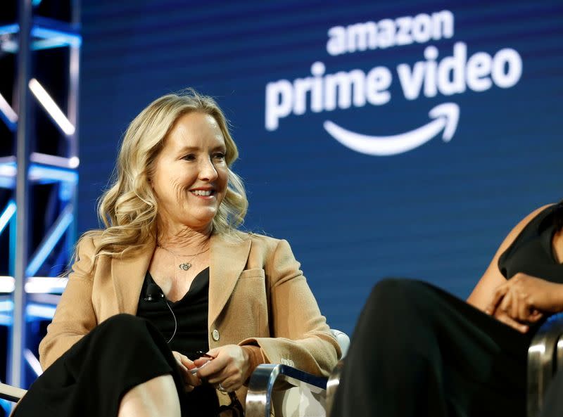 FILE PHOTO: Head of Amazon Studios Jennifer Salke participates in the "Visionary Voices" panel during the Television Critics Association (TCA) Winter Press Tour in Pasadena, California