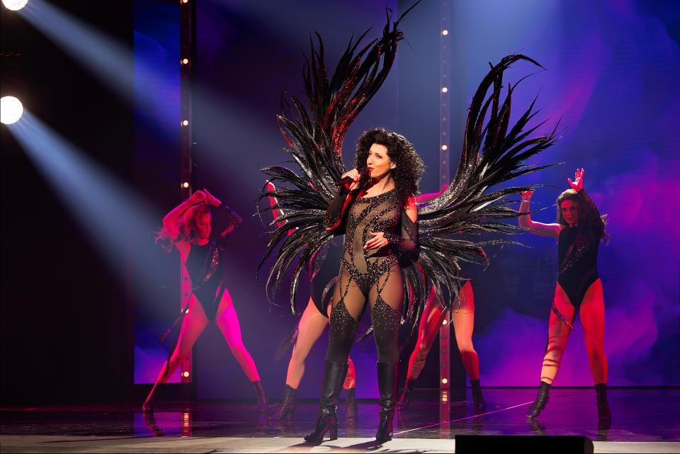 A scene from the national tour of the musical 'The Cher Show'