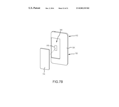 Apple iPhone patent drawing