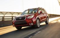 <p><b>Best New Small Utility</b><br>Subaru Forester<br>Second Place: Ford Escape<br>Third Place: Kia Sportage<br>Photo: Subaru Canada </p>