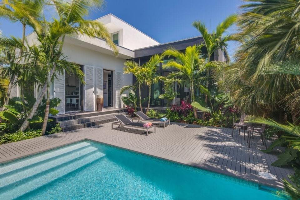 Shown here is a vacation rental in Key West, Florida, that was offered for booking by Vacasa. The company is reorganizing its sales force. Vacasa