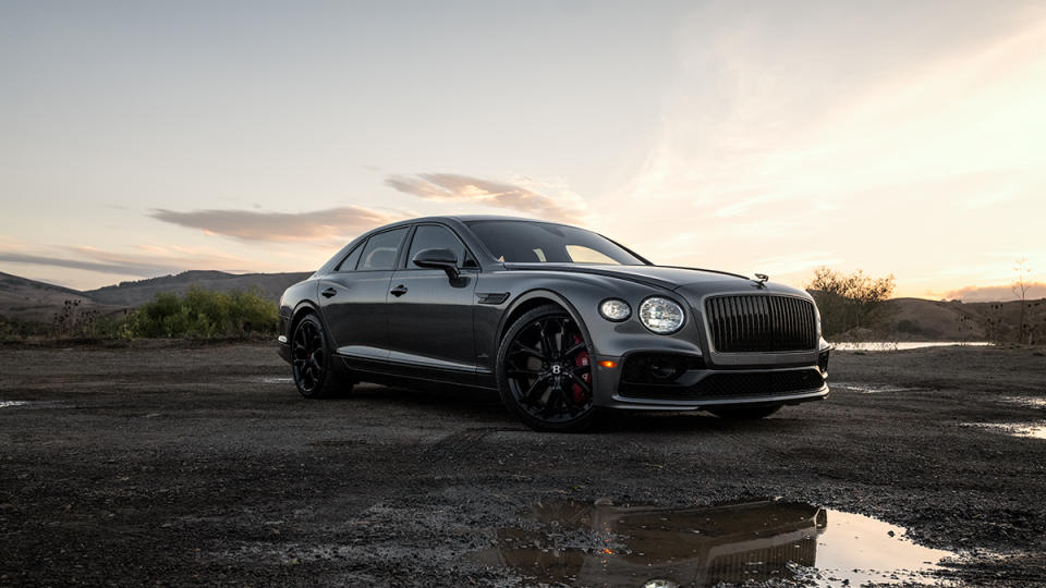 The 626 hp Bentley Flying Spur Speed, third-place finisher in <em>Robb Report’</em>s 2024 Car of the Year.