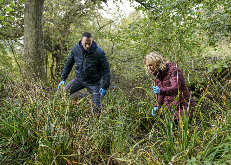 David Caves and Emilia Fox in Silent Witness (BBC)