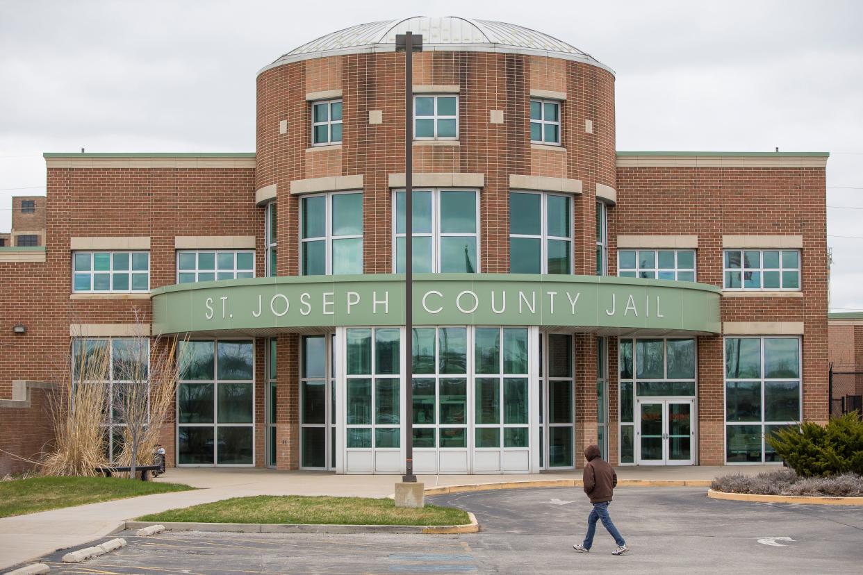 The St. Joseph County Jail in South Bend is shown in 2018.