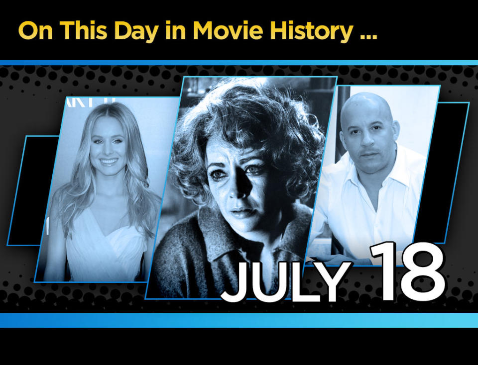 ON This Day in Movie History July 18 Title Card