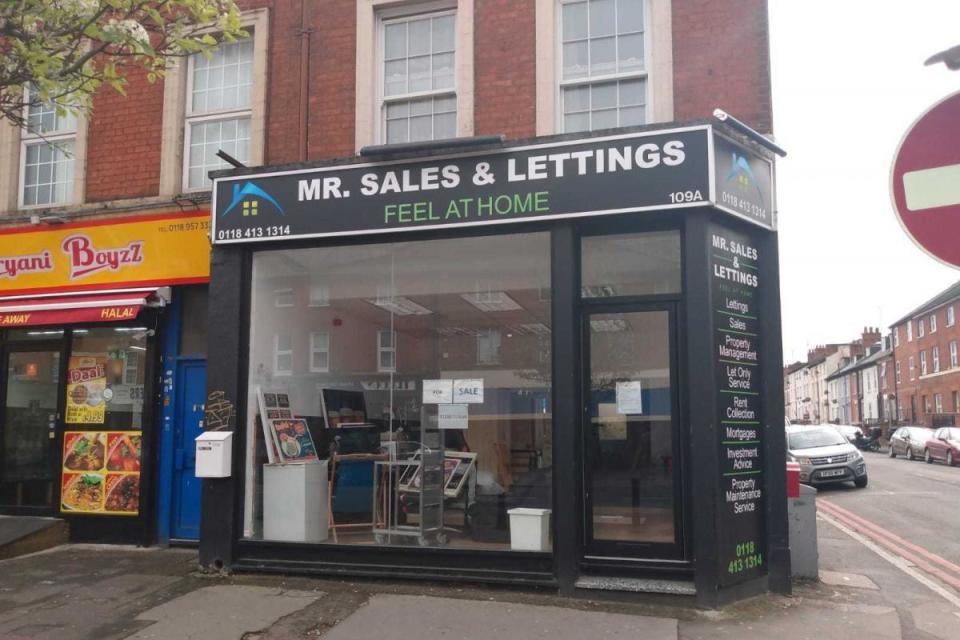 Mr Sales & Lettings, which will be converted into a Fat Twins burger bar. Credit: James Aldridge, Local Democracy Reporting Service