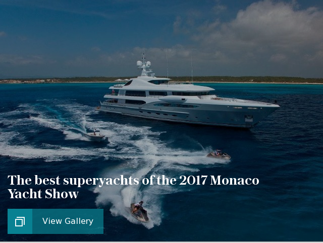 Monaco Yacht Show 2017 best superyachts in pictures