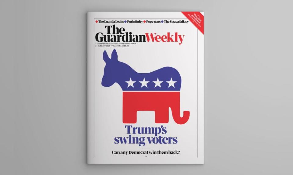 The cover of the Weekly’s North America edition