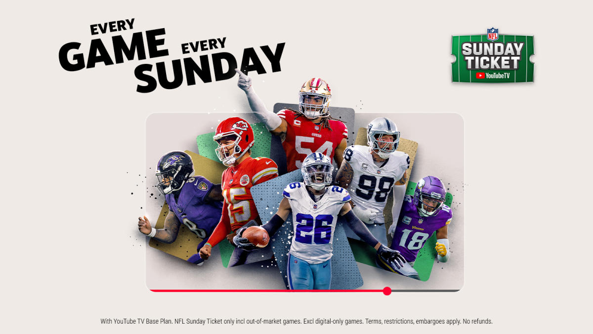 It’s time for fantasy football managers to take their game to the next level with Fantasy View on NFL Sunday Ticket and YouTube TV