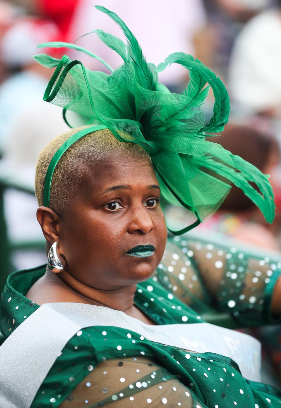 Debra Brown-Smith celebrated her birthday on opening night of the spring meet at Churchill Downs in Louisville, Ky. Saturday. April 27, 2024