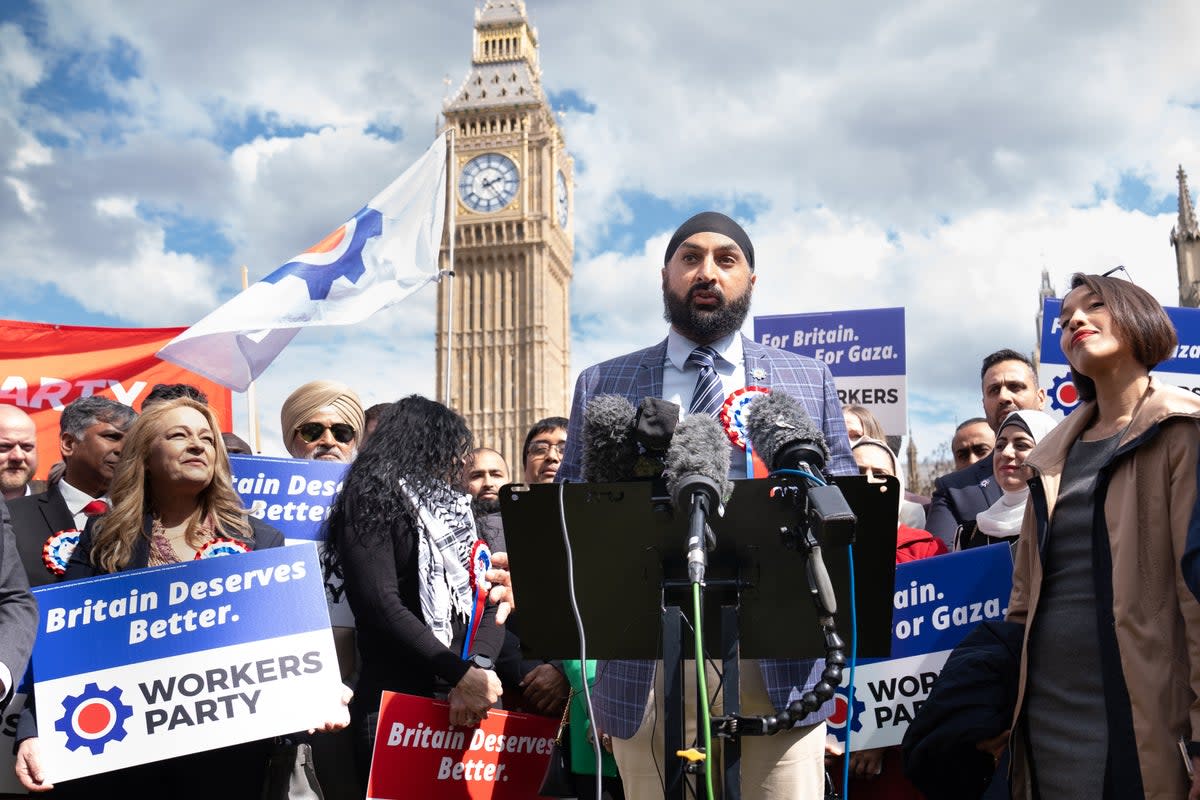 Monty Panesar outside parliament (Stefan Rousseau/PA Wire)