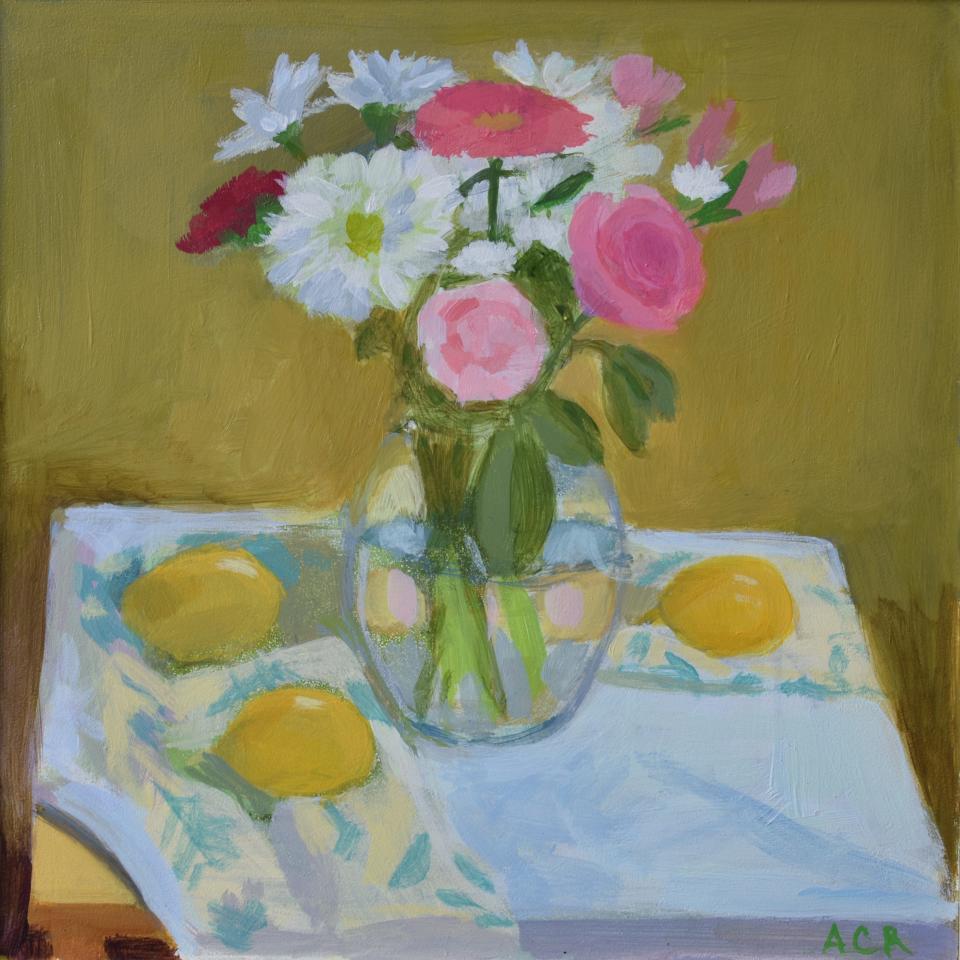 "Flowers and Lemons," by Anne Carrozza Remick.