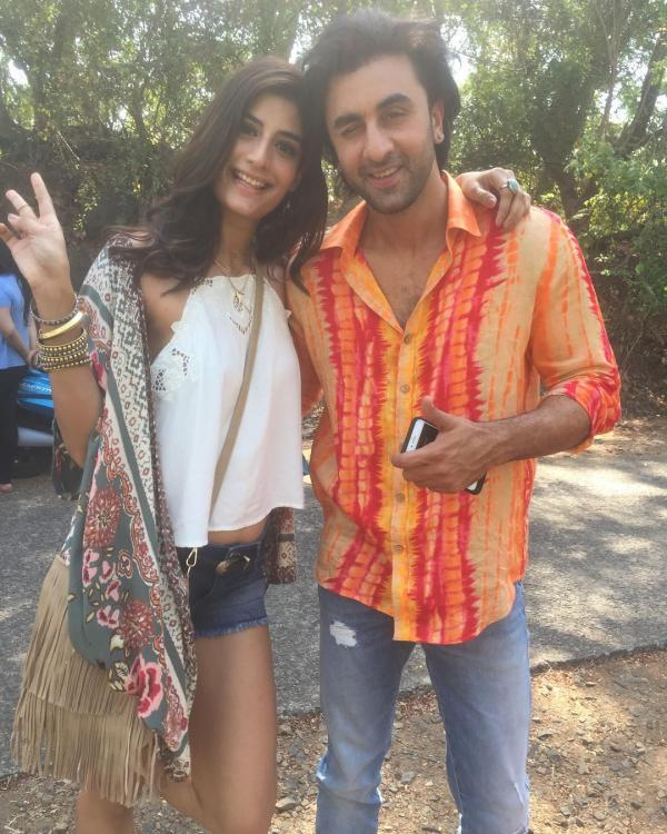 Photo: Ranbir Kapoor is the spitting image of Sanjay Dutt in a colourful  orange shirt