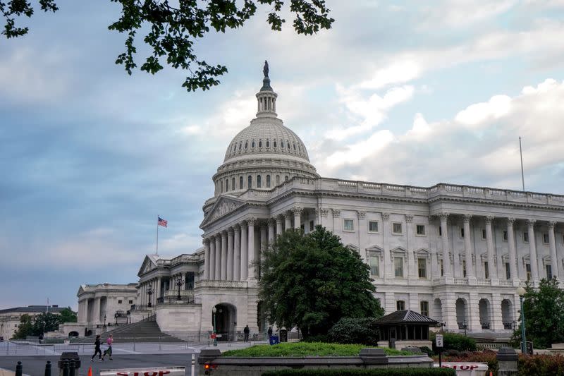 FILE PHOTO: Scenes of the U.S. Capitol early in the morning in Washington, D.C. amid COVID-19 concerns