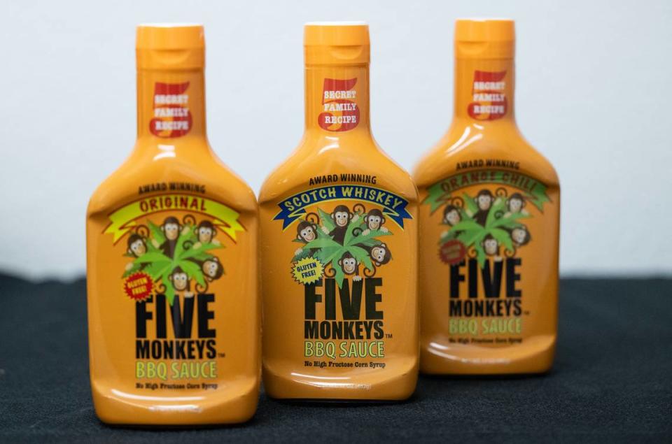 Five Monkeys barbecue sauce in Ceres, Calif., Thursday, August 3, 2023.