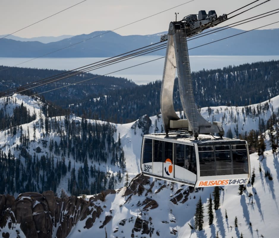 Palisades Tahoe and neighboring Alpine Meadows jointly comprise one of the largest ski areas in North America. <p>Courtesy of Palisades Tahoe</p>