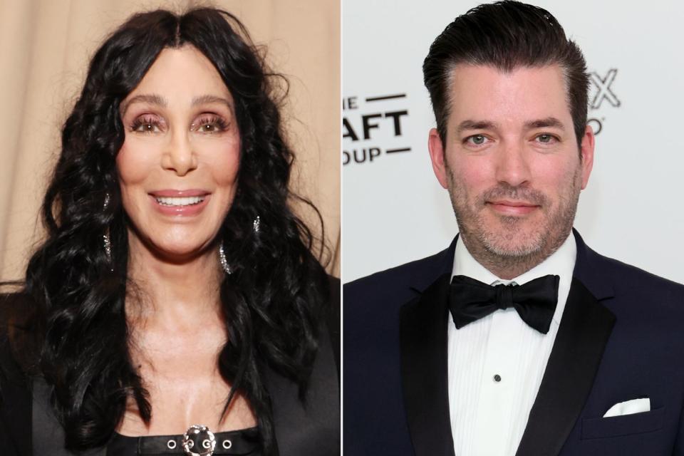 <p>Kevin Mazur/Getty; Dia Dipasupil/WireImage</p> Cher, Jonathan Scott