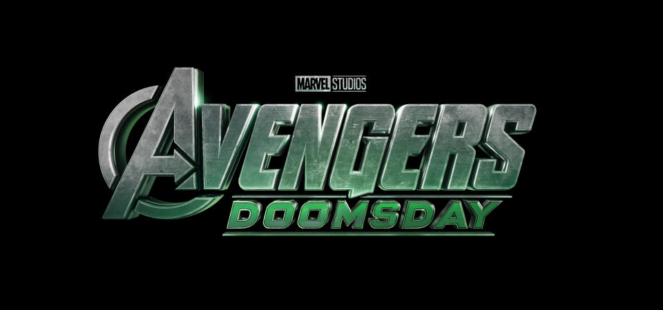 The title treatment for Avengers: Doomsday