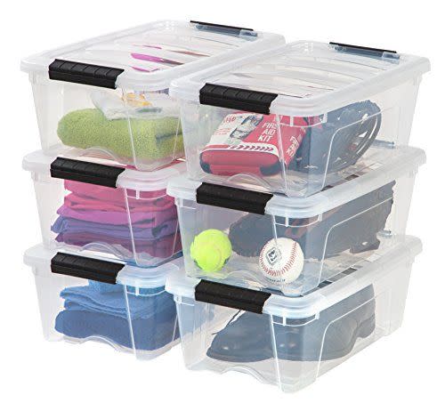 Organize Your Car With Clear Bins