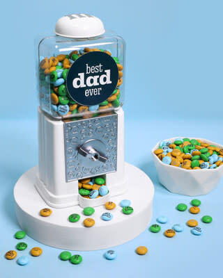 Custom Printed M&M Chocolate Candy Gumball Dispensers