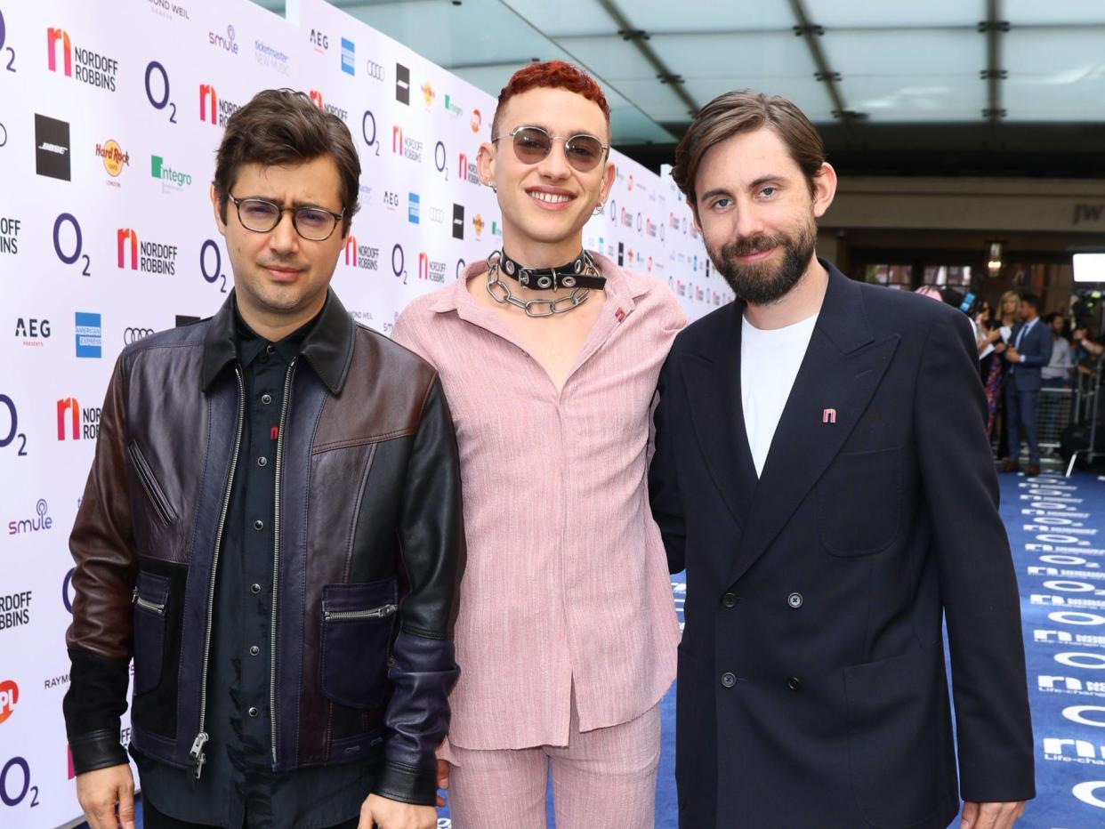 From L-R: Türkmen, Alexander and Goldsworthy in 2019 (JM Enternational/Shutterstock)