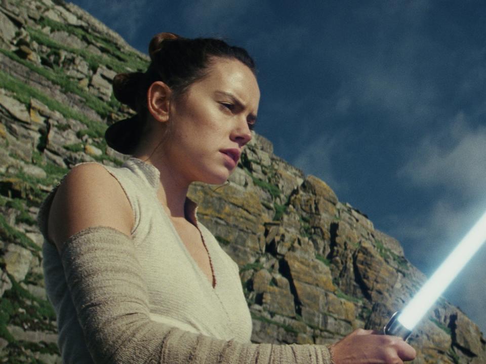 Daisy Ridley as Rey in ‘Star Wars: The Last Jedi' (LucasFilm)