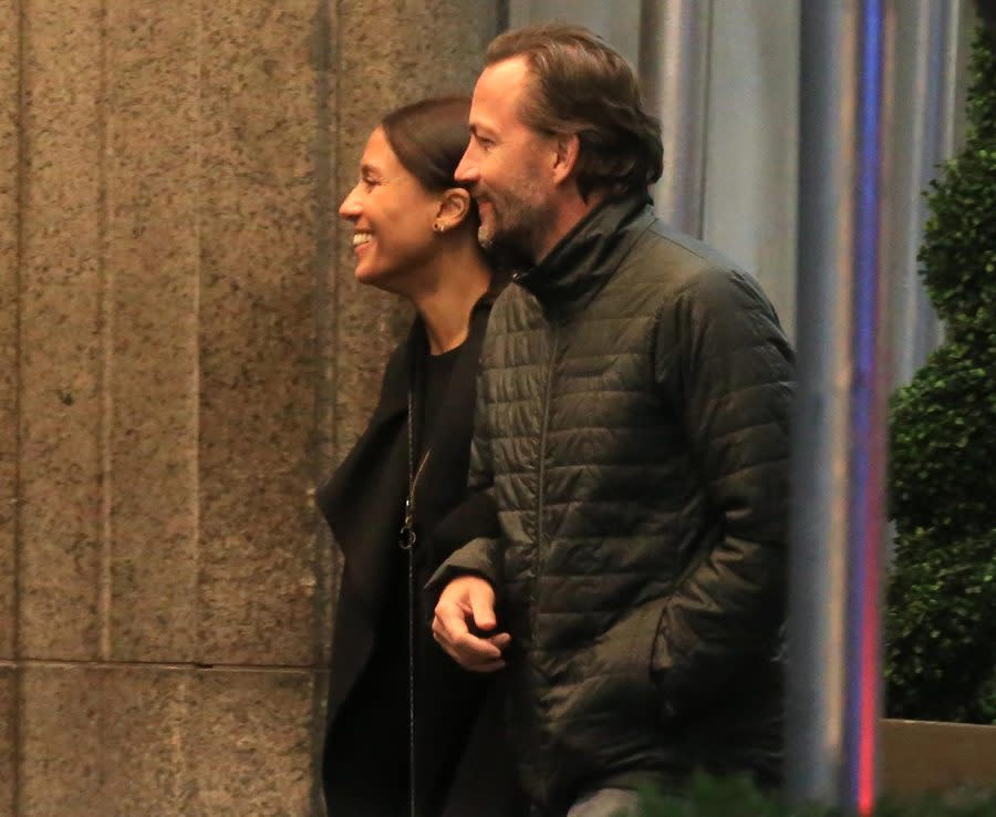 Andrew Shue and Marilee Fiebig Look So in Love During Romantic NYC Outing