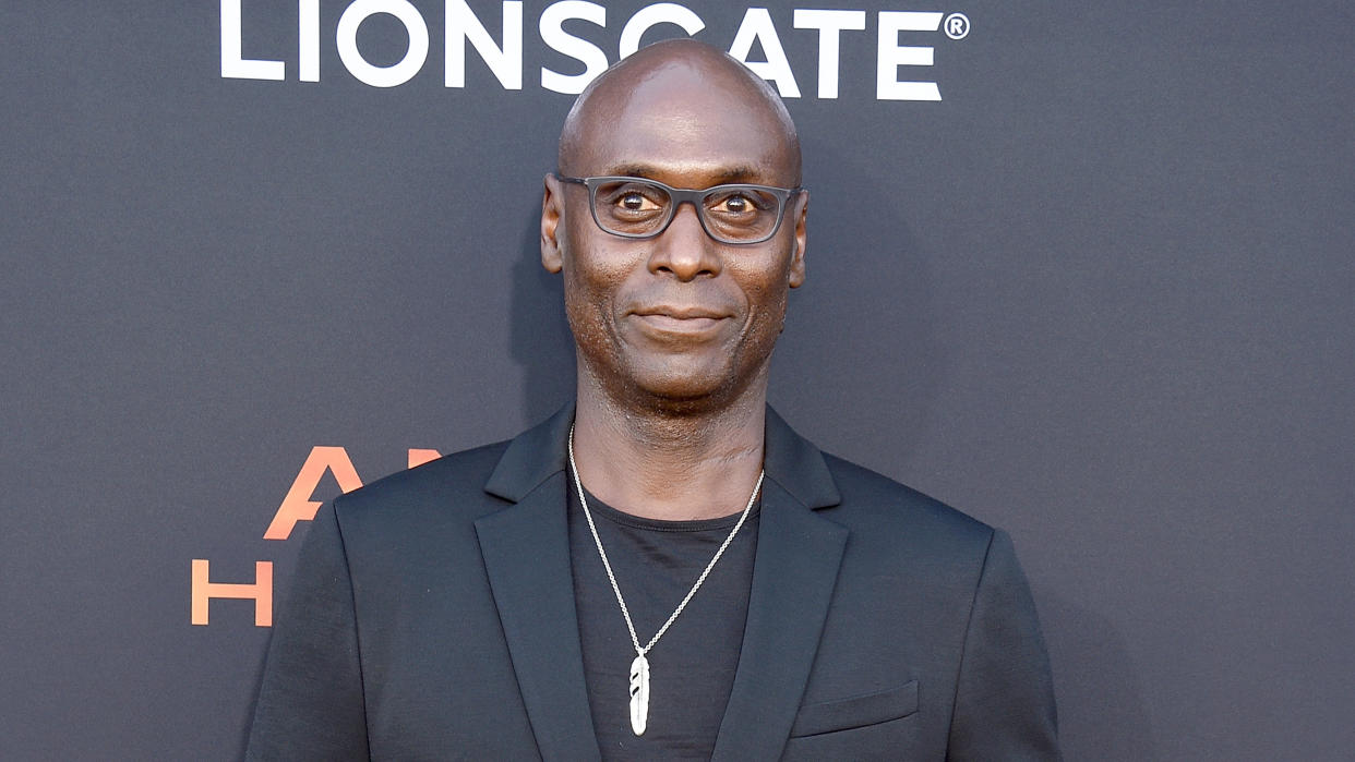 Action movie star Lance Reddick only made the briefest of appearances in the In Memoriam montage at the Oscars 2024. (FilmMagic)                                    