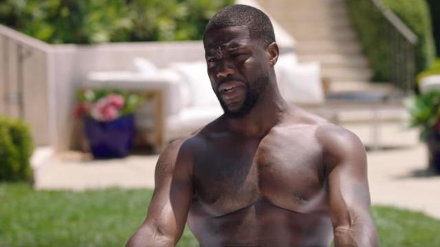 kevin hart shirtless