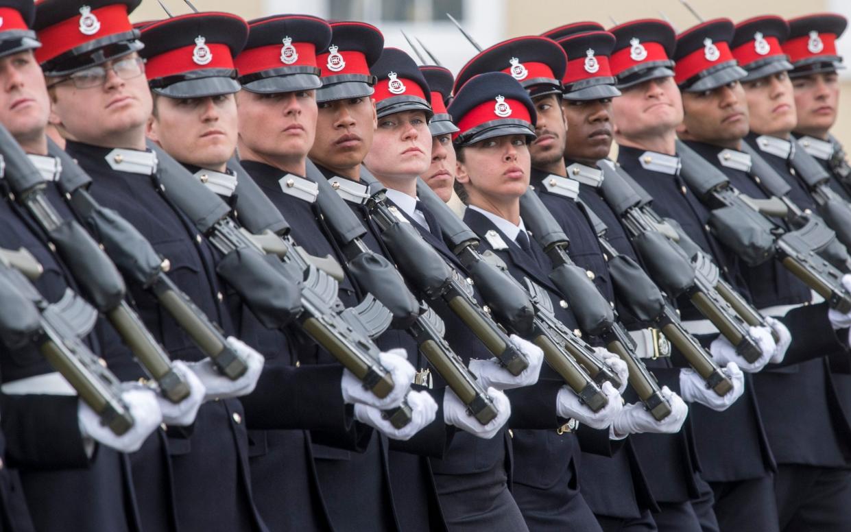 The Sovereign's Parade at the Royal Military Academy Sandhurst - Paul Grover for the Telegraph