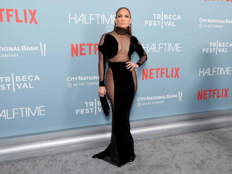 Jennifer Lopez attends the 2022 Tribeca Festival.