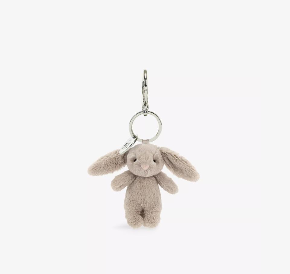 JELLYCAT Bashful Bunny soft bag charm