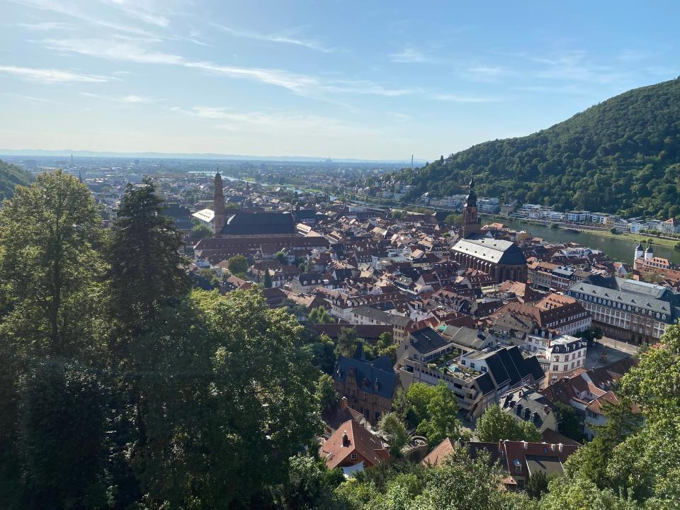 A view of Heidelberg.