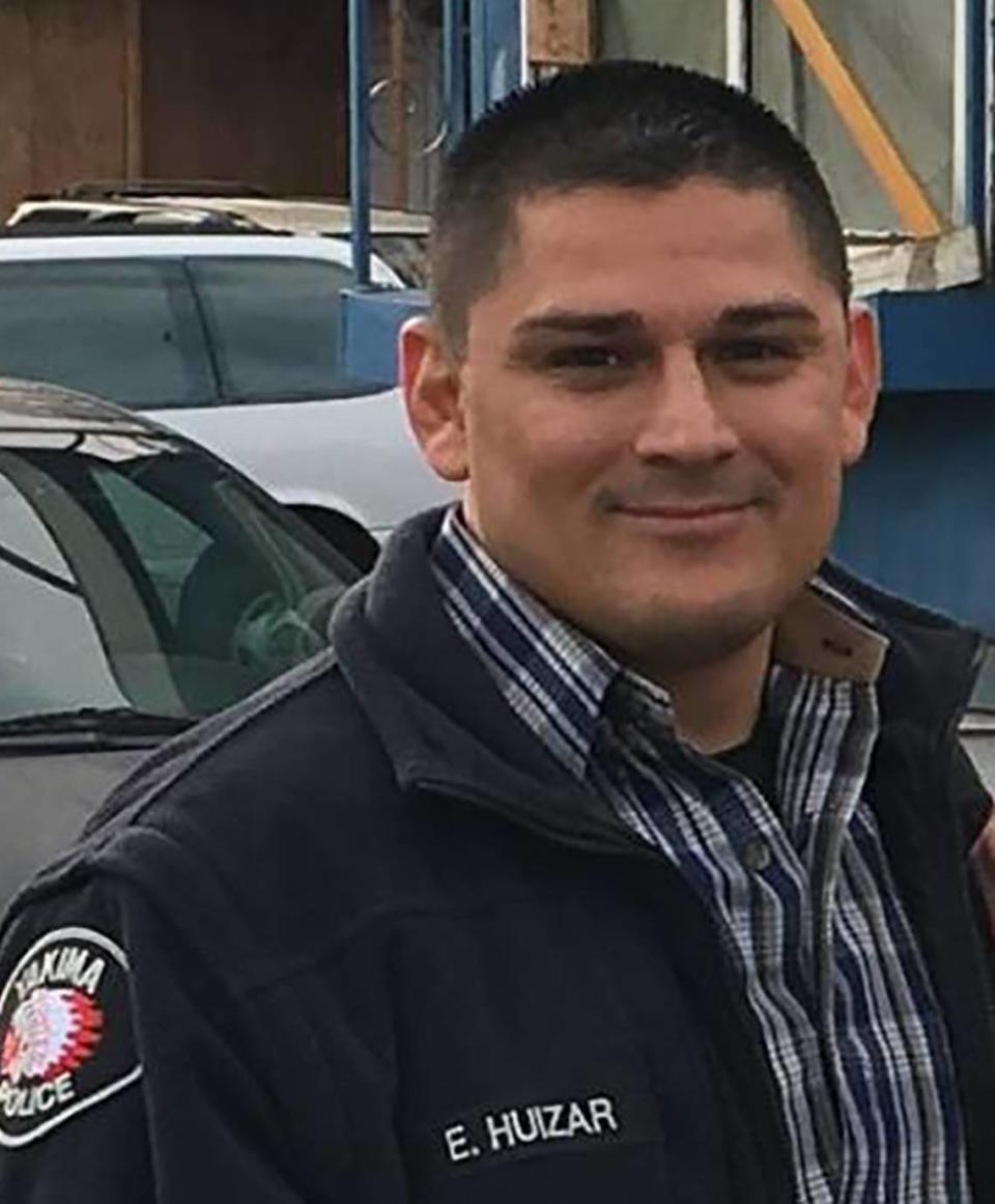 Former Yakima Police Officer Elias Huizar pictured here in 2018.