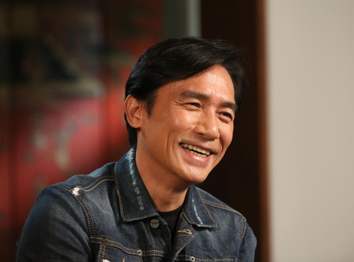 Tony Leung in Shanghai on Dec. 25, 2020.