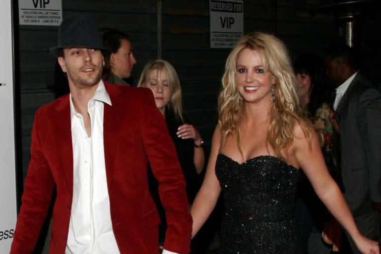 El bailarín Kevin Federline se convirtió en el padre de los dos hijos de Britney Spears