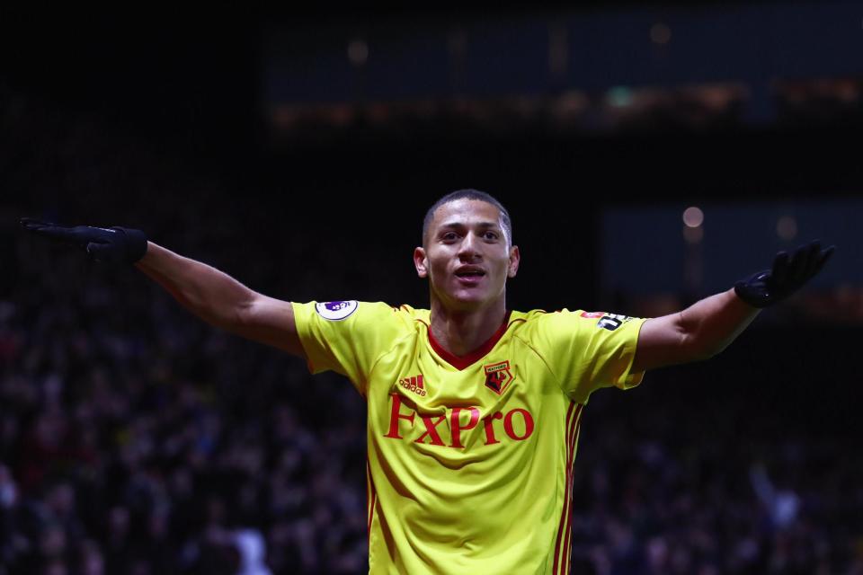 In demand | Richarlison's fine form has brought interest from top Premier League sides: Getty Images