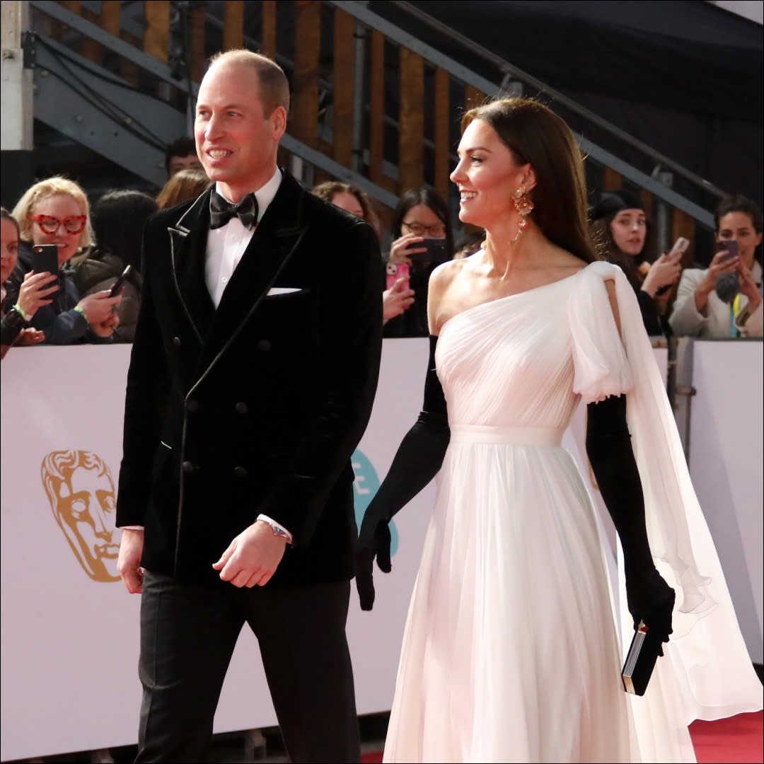  William and Catherine at the BAFTAs 