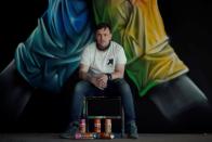 Street artist Nathan Murdoch creates a piece of crypto art to be auctioned with proceeds donated to the NHS