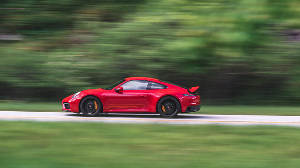 Porsche’s conservative numbers claim the GTS variants will devour the benchmark zero-to-60 mph sprint in about 3 seconds. - Credit: Photo: Courtesy of Porsche AG.