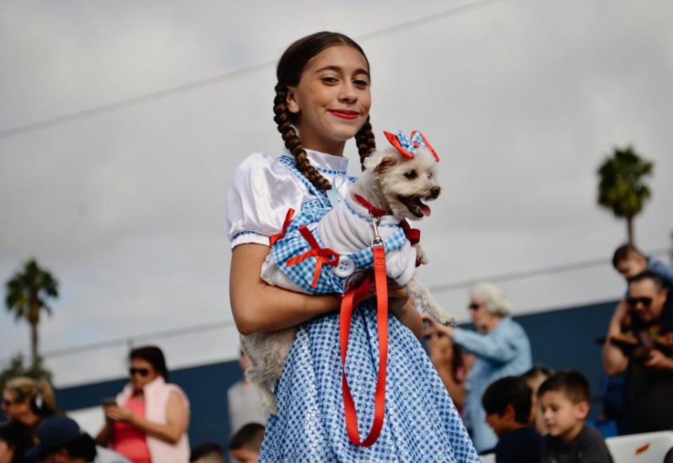 2) Dorothy and Toto