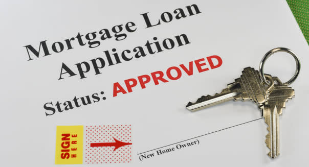 approved real estate mortgage...