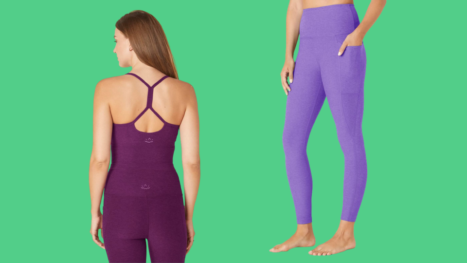 Get workout ready with comfortable activewear from Beyond Yoga.