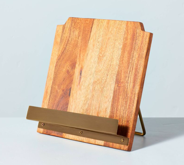 Wood Cookbook Holder