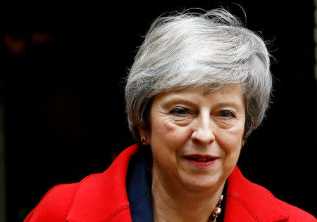 Britain's Prime Minister Theresa May leaves 10 Downing Street, London, Britain, December 4, 2018. REUTERS/Henry Nicholls