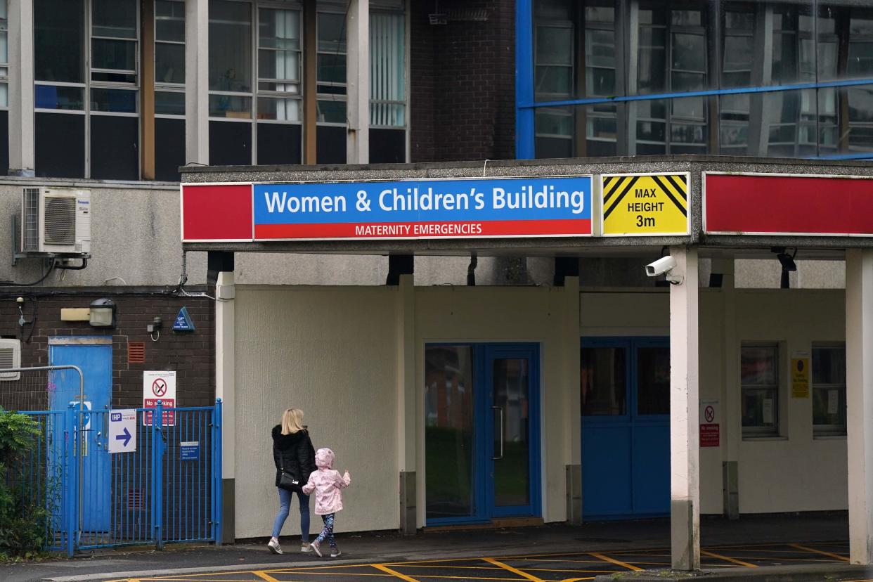The Countess of Chester Hospital where killer nurse Lucy Letby worked (PA) (PA Wire)