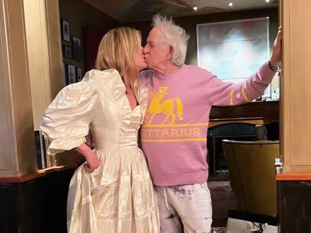 Theodora Richards Instagram The Rolling Stones guitarist Keith Richards and his wife Patti Hansen celebrate their wedding anniversary in December 2022.