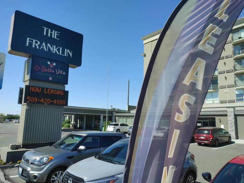 The Franklin, formerly the Best Western at 1515 George Washington Way, Richland, offers hotel rooms converted to studio apartments for rent. Move-in deals include three months of free rent.