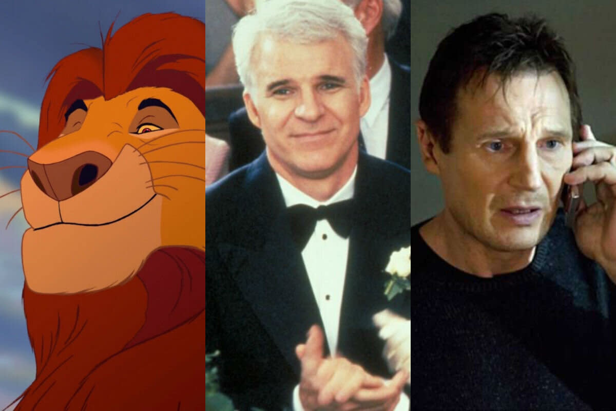 The top 'movie dad' has been revealed (Credit: Disney/Touchstone Pictures/Fox)