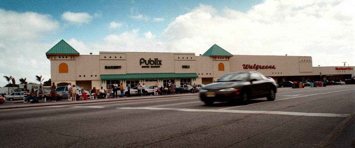 In 1998, the renovation results of the Publix center at Young Circle in downtown Hollywood. Miami Herald File